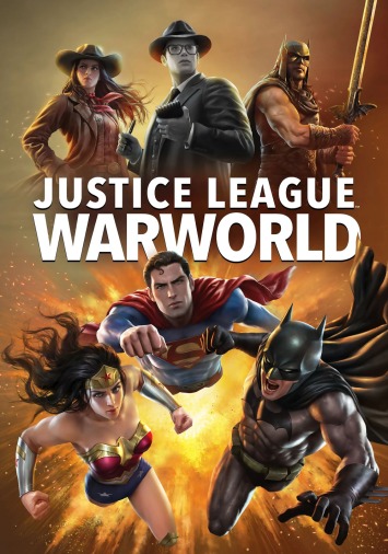 دانلود انیمیشن Justice League Warworld 2023 دوبله فارسی
