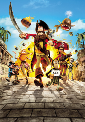 دانلود انیمیشن The Pirates Band of Misfits 2012 دوبله فارسی